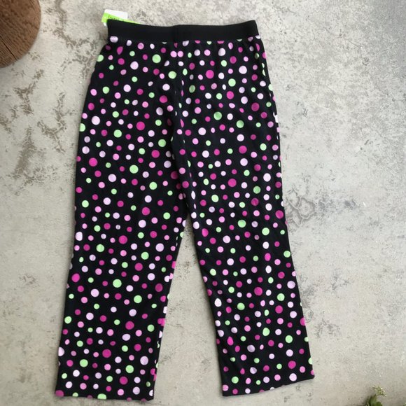 Microfleece Dot Print Lounge Pants NWT - Picture 6 of 6